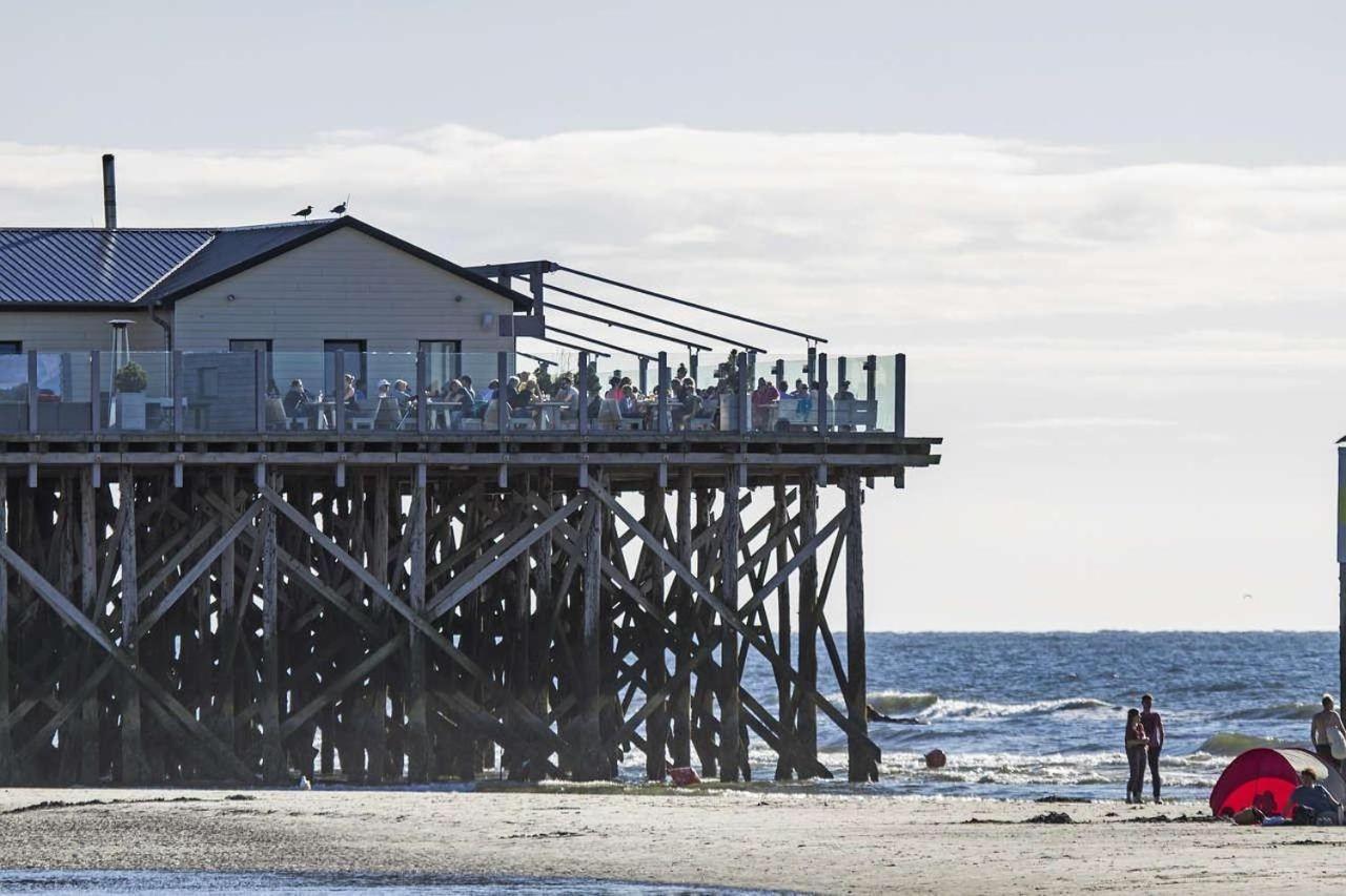 Haushaelfte-Poppenspaeler Sankt Peter-Ording Kültér fotó